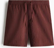 H&M Relaxed Fit Textured Shorts