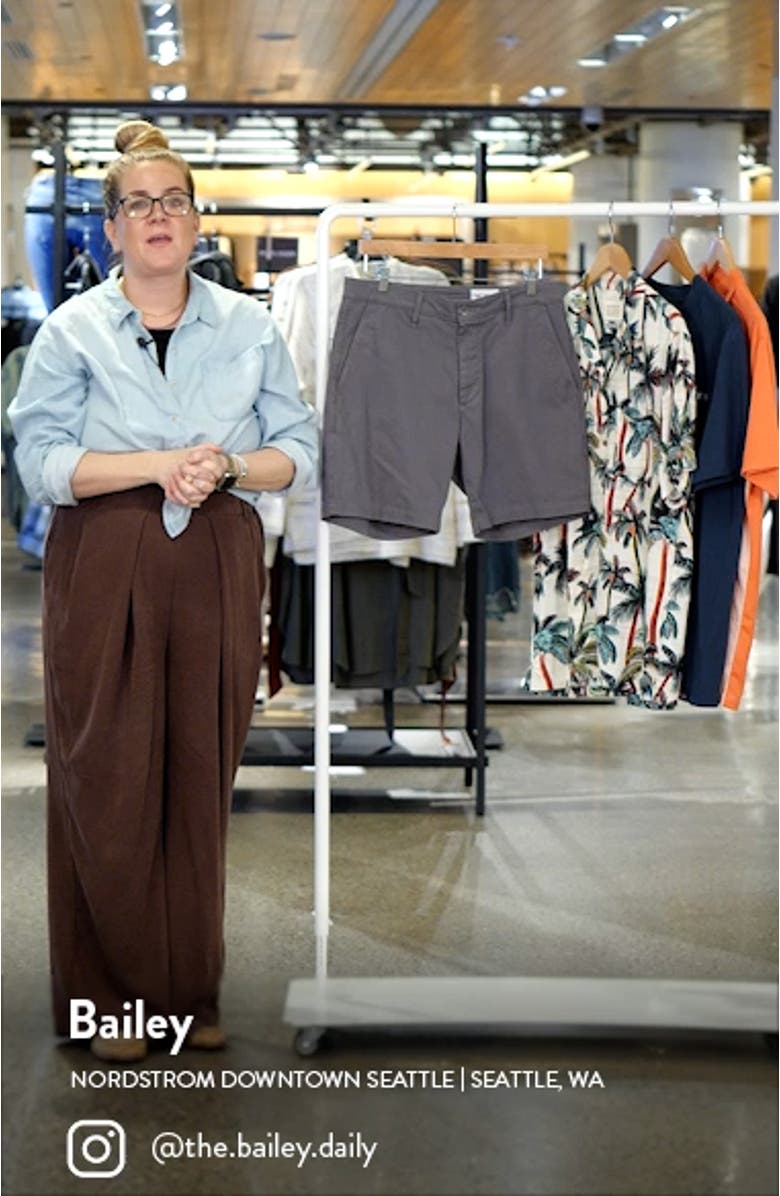 Cipher 7-Inch Chino Shorts, sales video thumbnail