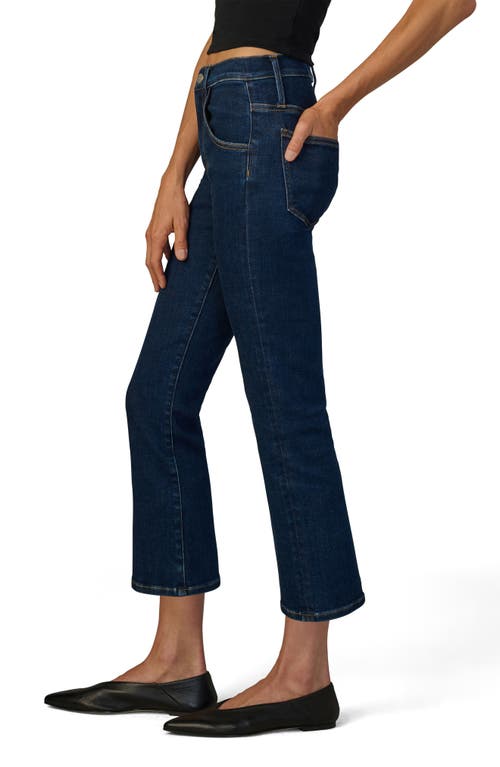 Joe's Jeans The Callie Cropped Boot Cut Jeans In Apropos In Blue