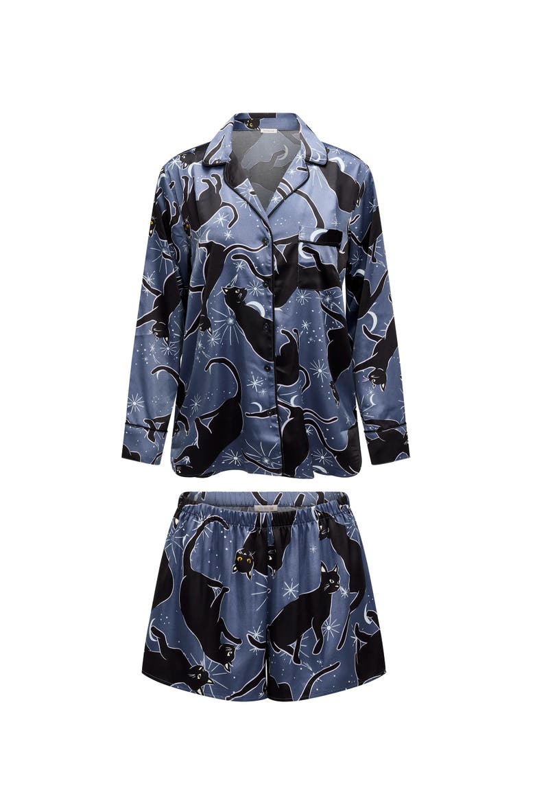 Sammie Pajama Set, Alternate, color, Convo blue