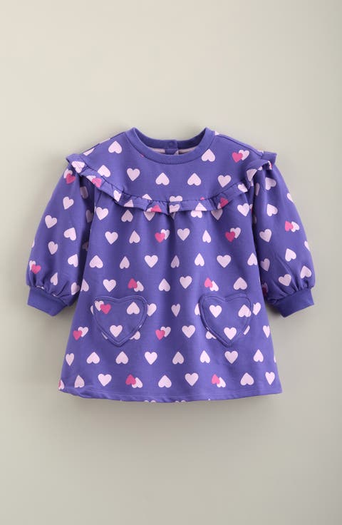 Ruffle Bib Cozy Dress