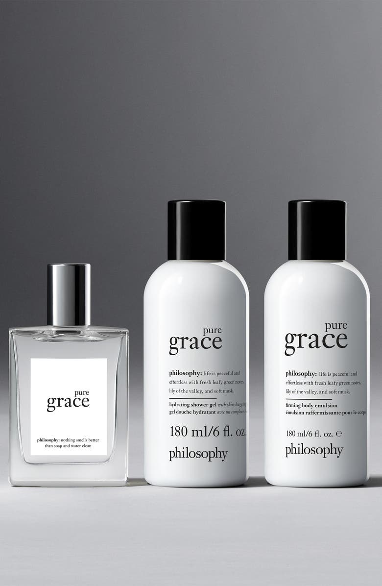 philosophy women's 3-pc pure grace eau de toilette holiday gift set $111 Value, Alternate, color, 