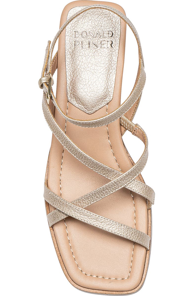 Donald Pliner Cesilia Sandal, Alternate, color, Platinum