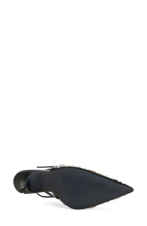 Azalea Wang Ghouldie Ankle Strap Pointed Toe Pump In Multi