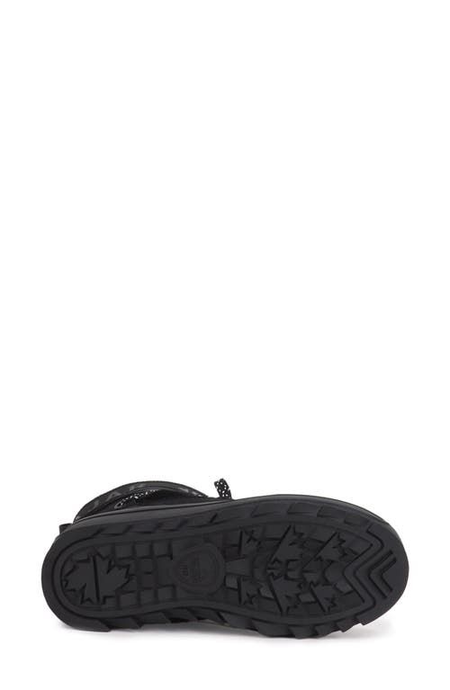 Pajar Galaxy Mini Waterproof Platform Ankle Bootie In Black