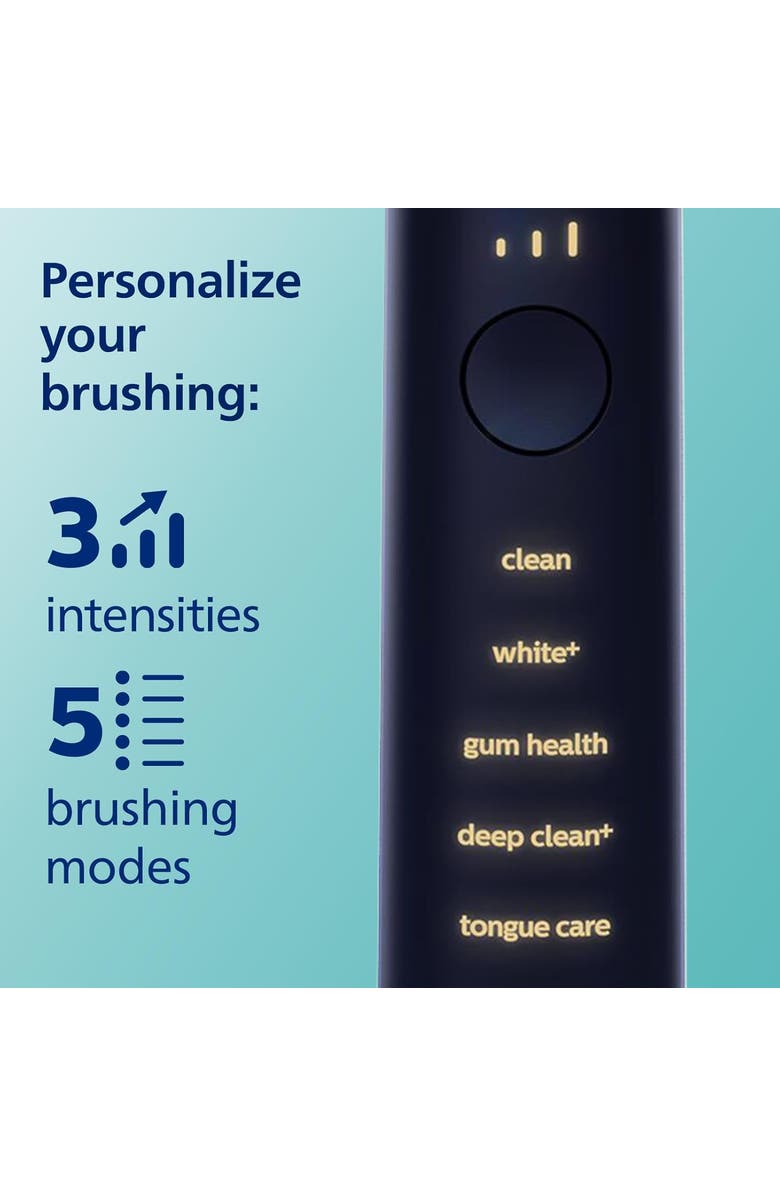 Philips Sonicare DiamondClean Smart 9700 Electric Toothbrush Lunar, Alternate, color, Lunar Blue