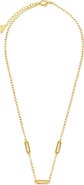 Sterling Forever Pavati Opal Necklace