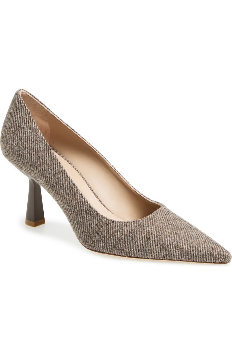 Stuart Weitzman Stuart Super Sculpt Pointed Toe Pump, Main, color, Taupe