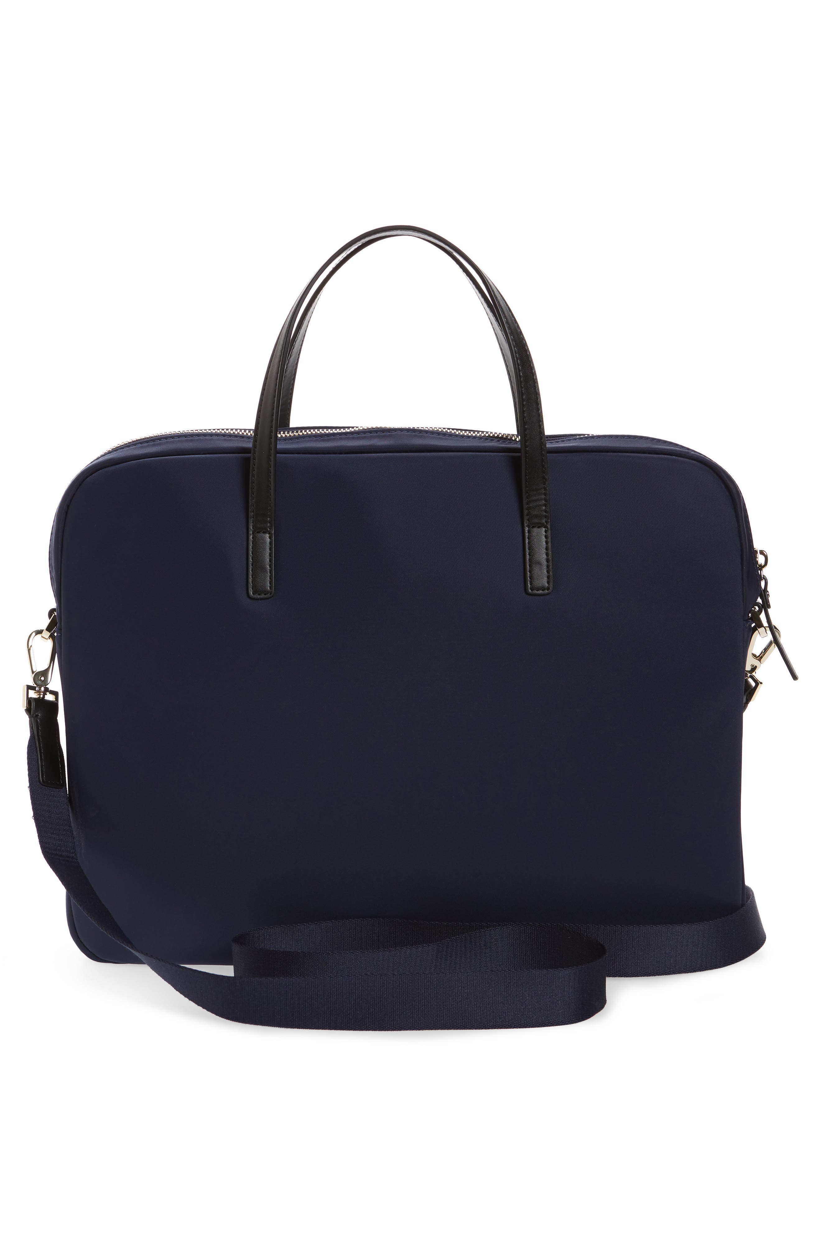 uni slim laptop commuter bag, Alternate, color, RICH NAVY