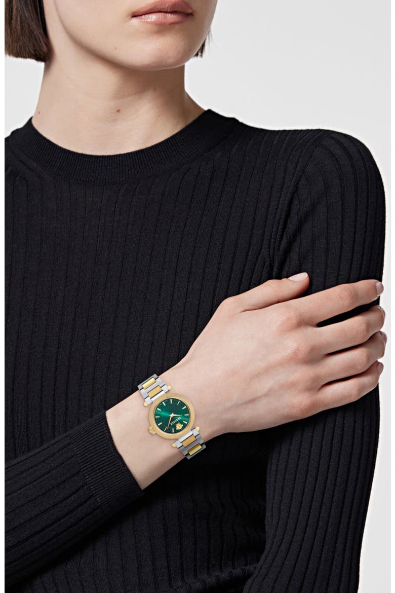 V-Musa Two-Tone Bracelet Watch, 35mm, Alternate, color, TWO TONE