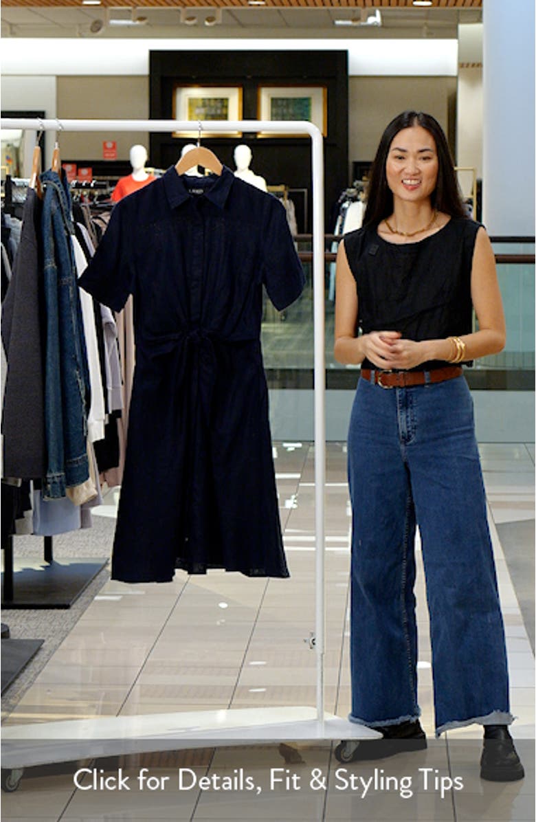 Wakana Linen Shirtdress, sales video thumbnail