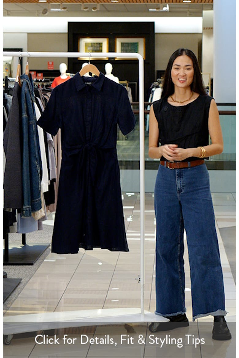 Wakana Linen Shirtdress video