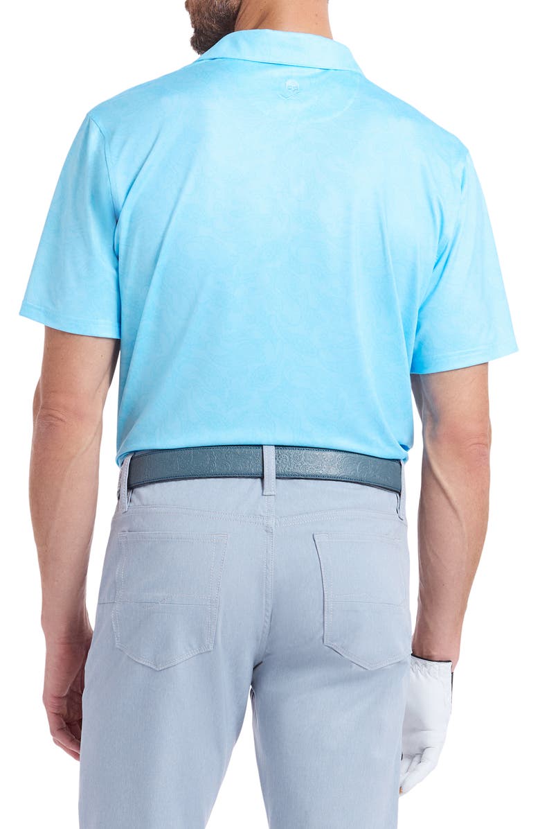 Robert Graham Orsett Performance Golf Polo, Alternate, color, Light Blue