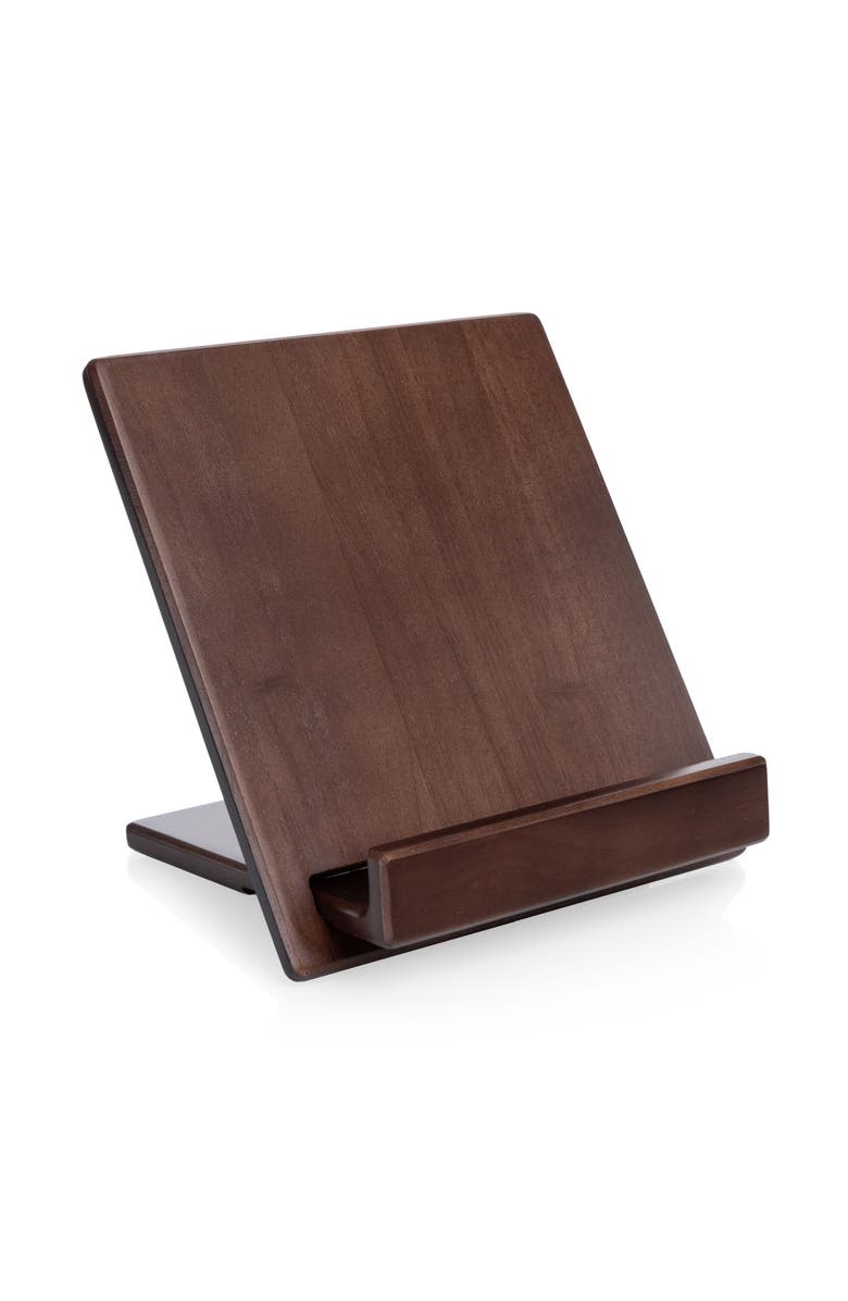 Toscana Cookbook Tablet Stand, Main, color, Stained Parawood