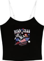 Tom and Jerry Junior's Wild and Free Duo Sleeveless Cami Tank Top