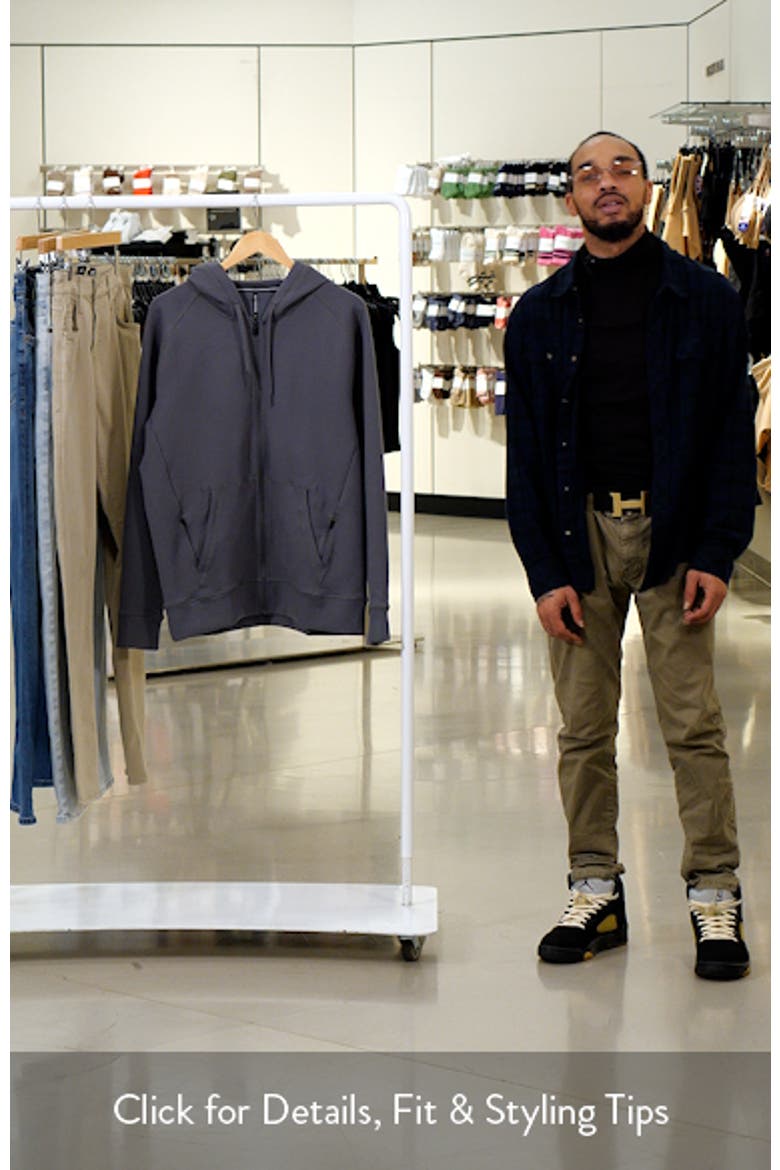 Midweight Tech Performance Full Zip Hoodie video