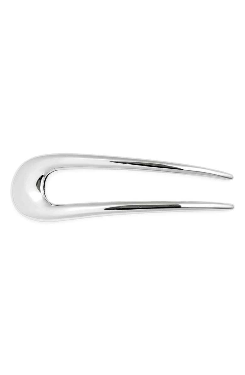 Lié Studio The Frida Hair Pin, Main, color, Silver