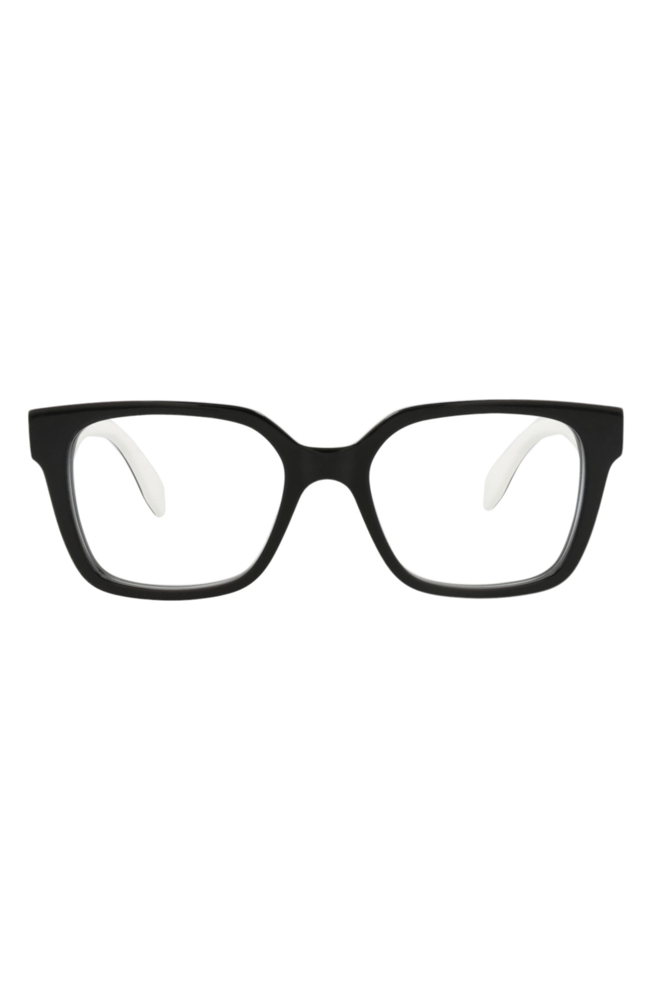 McQueen 52mm Square Optical Glasses