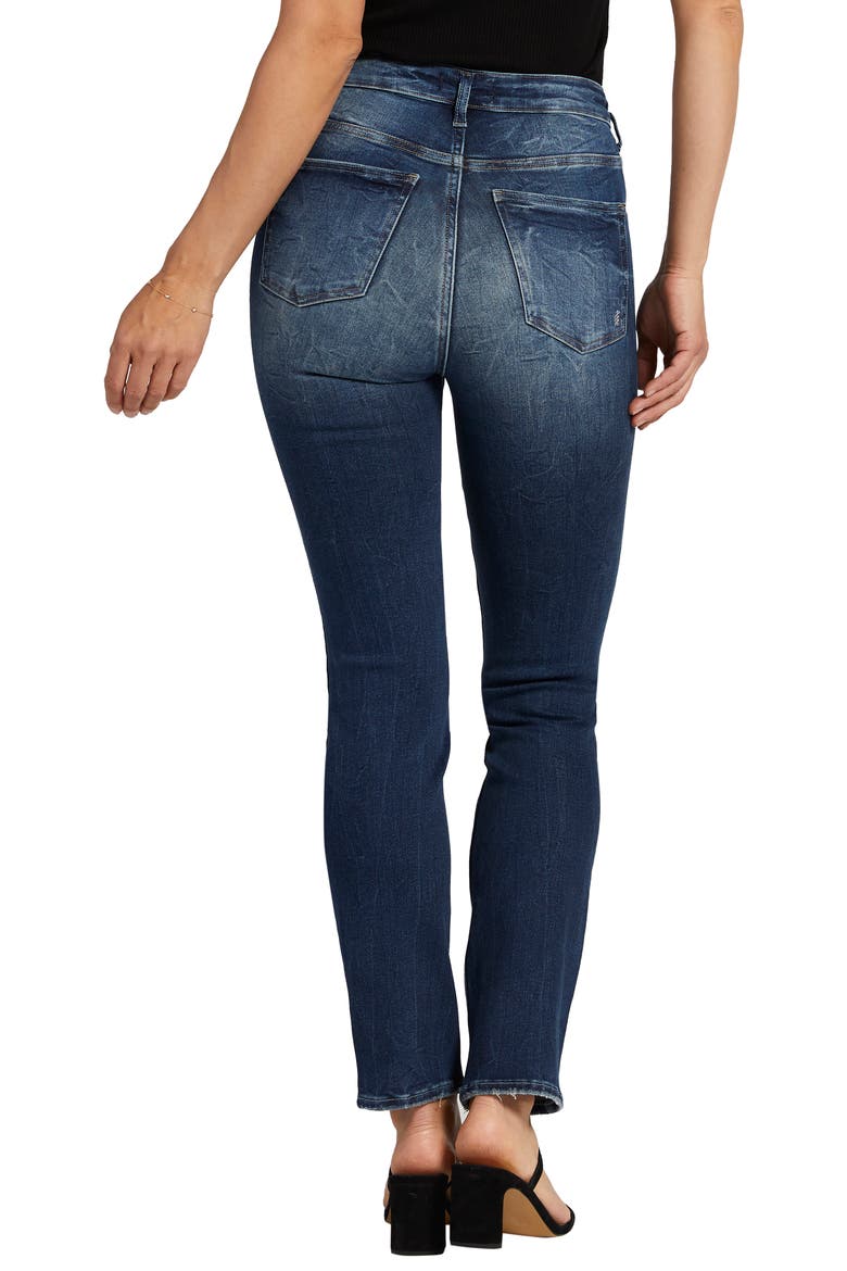 Infinite Fit High Waist Straight Leg Jeans, Alternate, color, INDIGO