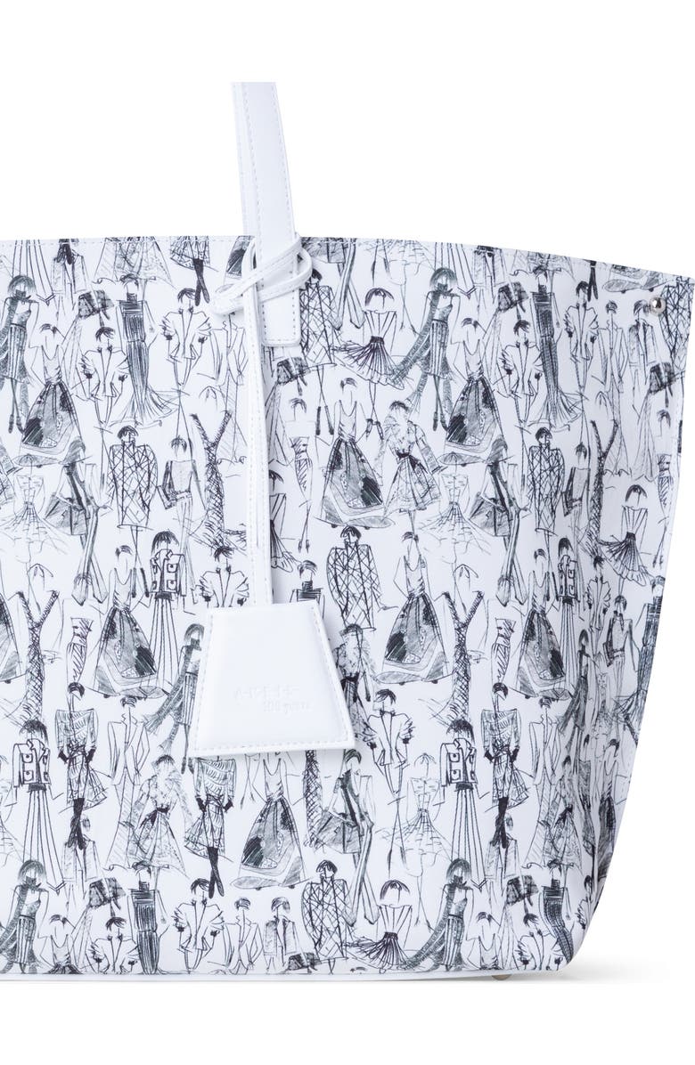 Akris Medium AI Albert Croquis Convertible Tote, Alternate, color,