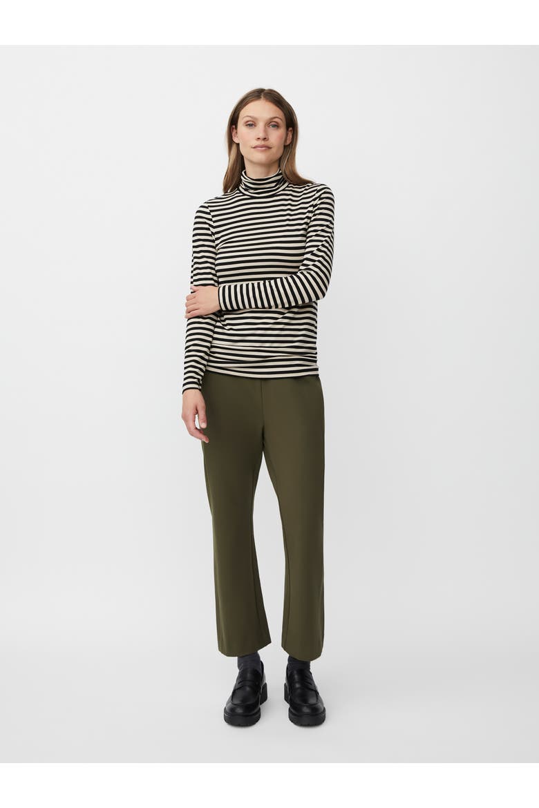 MaBrooklyn Long Sleeve Roll Neck Top, Alternate, color, Black