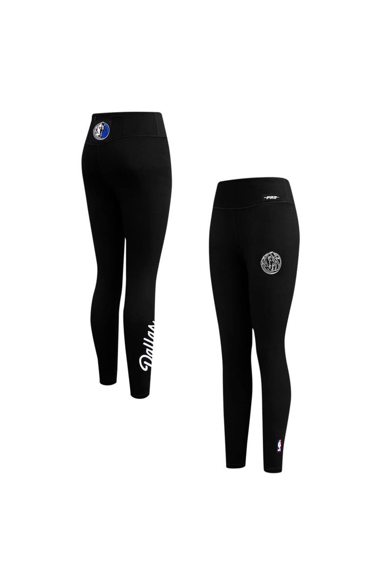 PRO STANDARD Women's Pro Standard Black Dallas Mavericks Paint the City Jersey Leggings, Main, color, Black