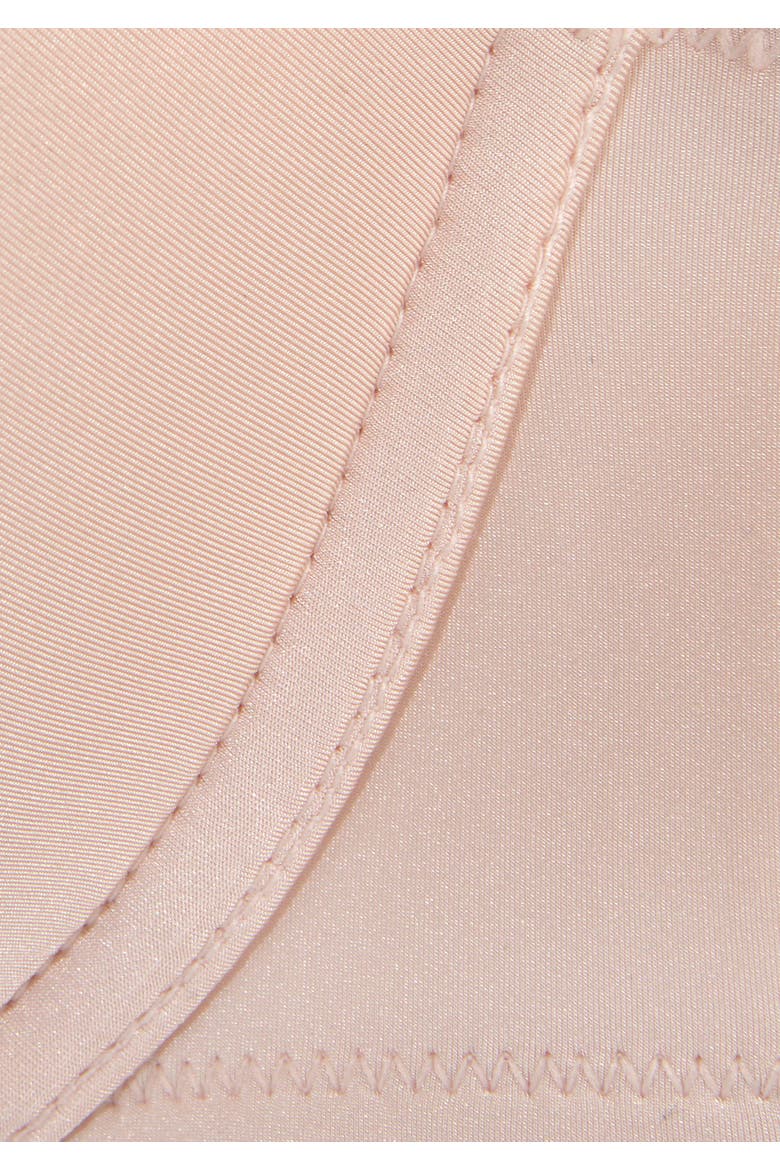 Strappy Heart Push Up Bra, Alternate, color, Rose