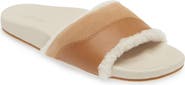 OluKai Hō‘ala Genuine Shearling Slide Sandal
