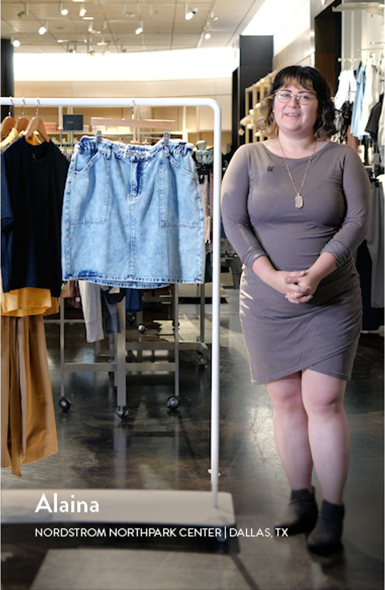 Cali Denim Miniskirt, sales video thumbnail