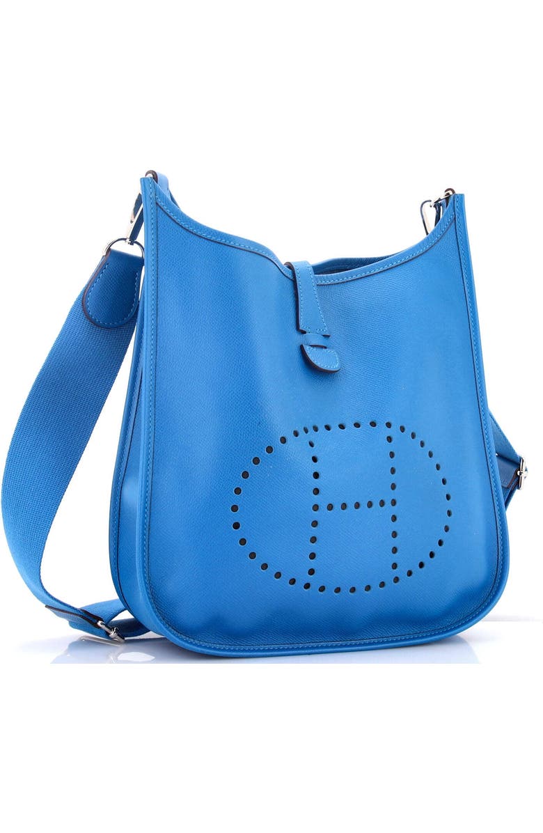 Pre-Owned Hermes Evelyne Bag Gen III Epsom PM, Alternate, color, Mykonos