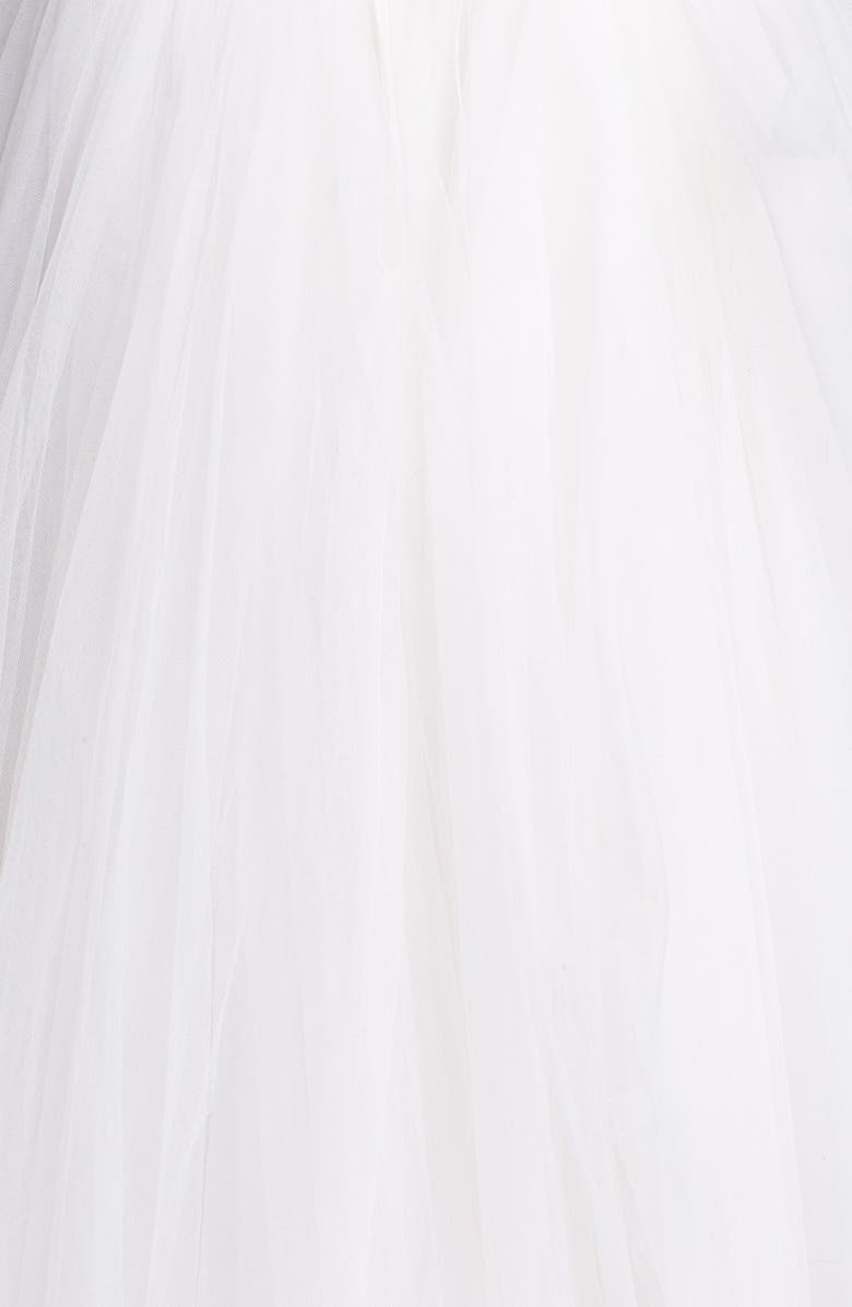 Roses by Reem Acra 'Ivy' Embellished Tulle Ballgown, Alternate, color, 