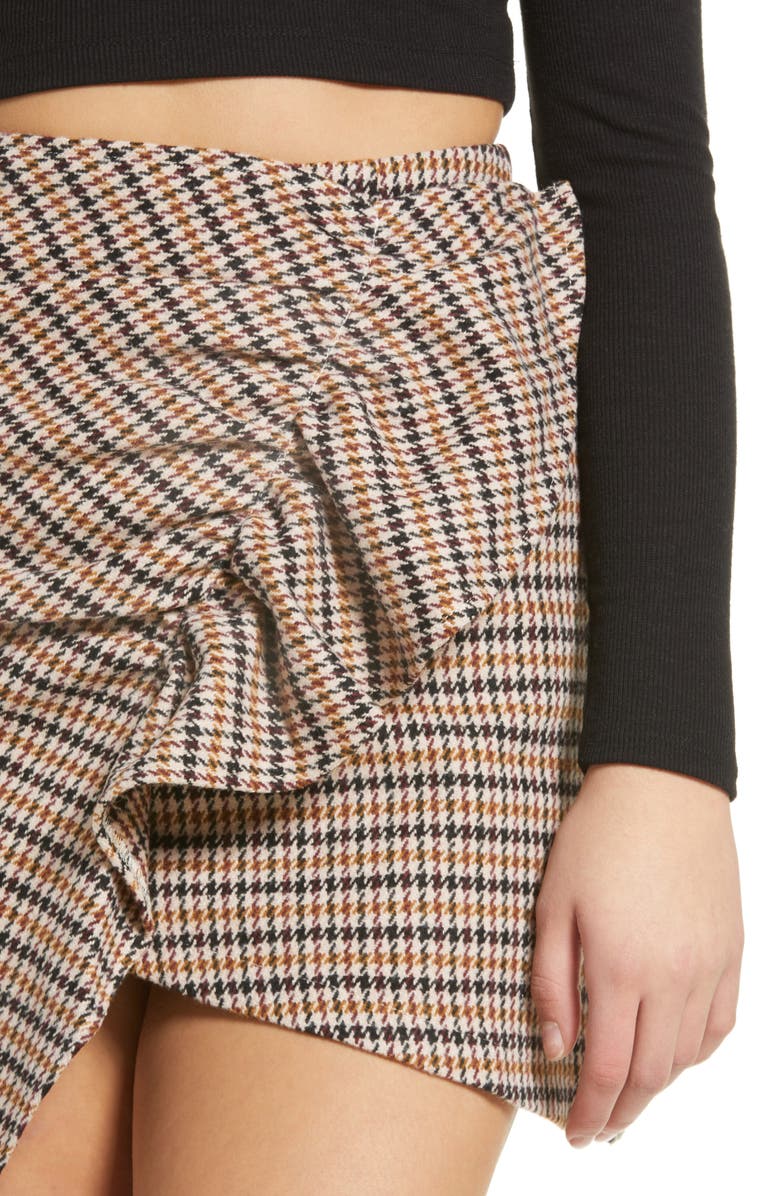 Amy Lynn Elizabeth Asymmetrical Hem Ruffle Skirt, Alternate, color, 