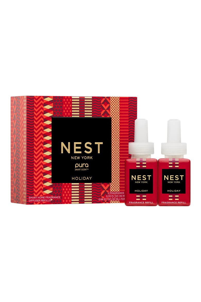 x NEST NEW YORK Holiday 2-Pack Smart Fragrance Diffuser Refills, Main, color, NO COLOR