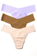 Hanky Panky Breathe Assorted 3-Pack V-Cut Thongs