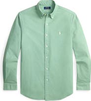 Polo Ralph Lauren Classic Fit Solid Garment Dyed Cotton Button-Down Oxford Shirt