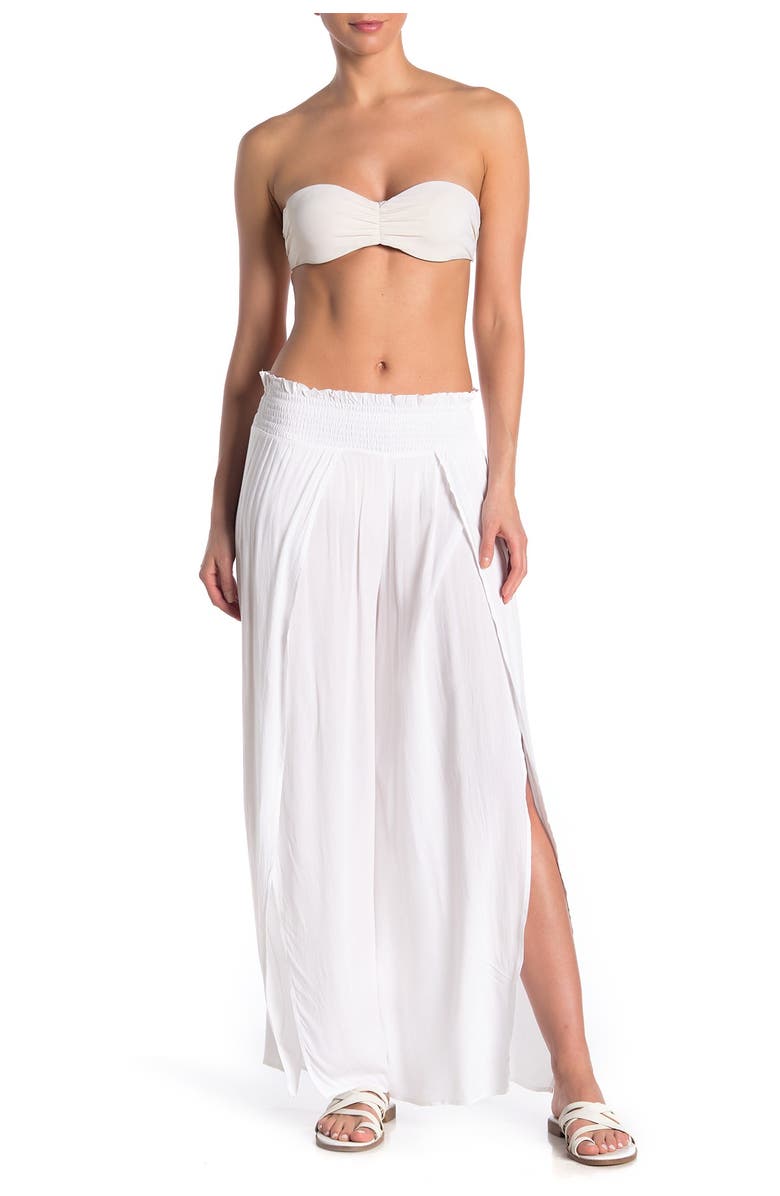 Popover Knit Cover-Up Pants