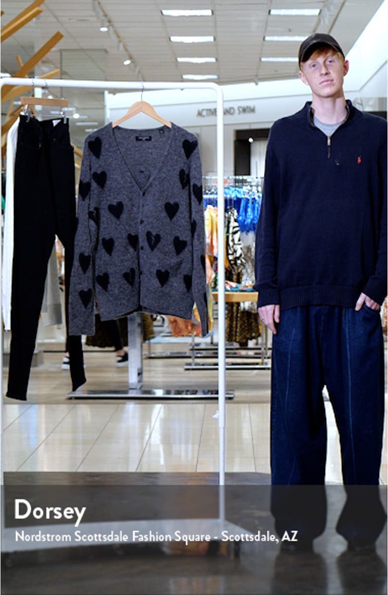 Amore Fuzzy Heart Cardigan, sales video thumbnail