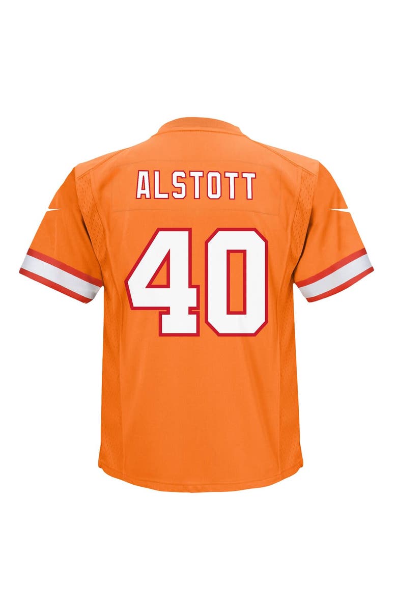 Nike Infant Nike Mike Alstott Orange Tampa Bay Buccaneers Retired Player Game Jersey, Alternate, color, Orange