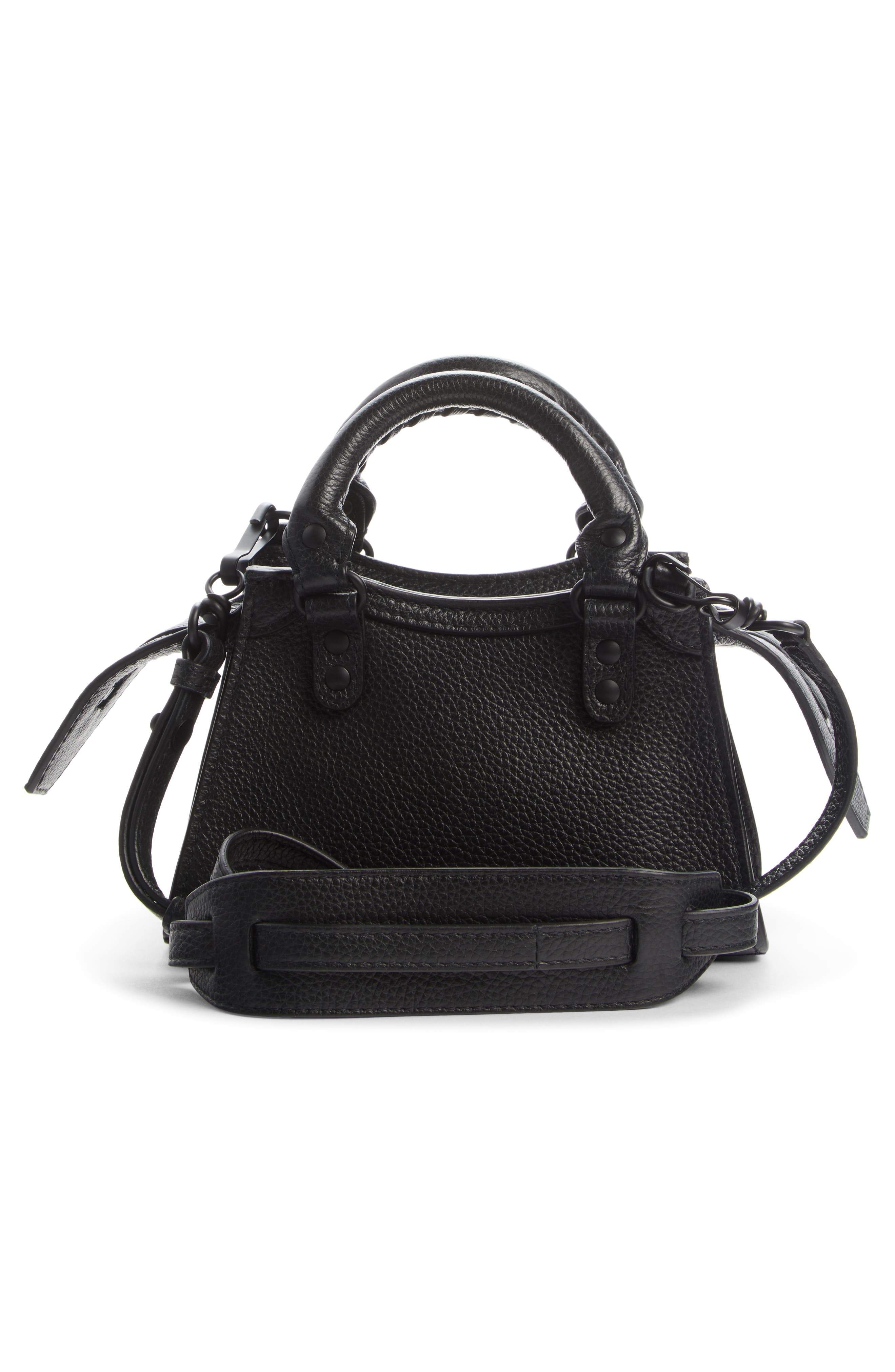 Balenciaga Mini Neo Classic City Leather Top Handle Bag, Alternate, color, 