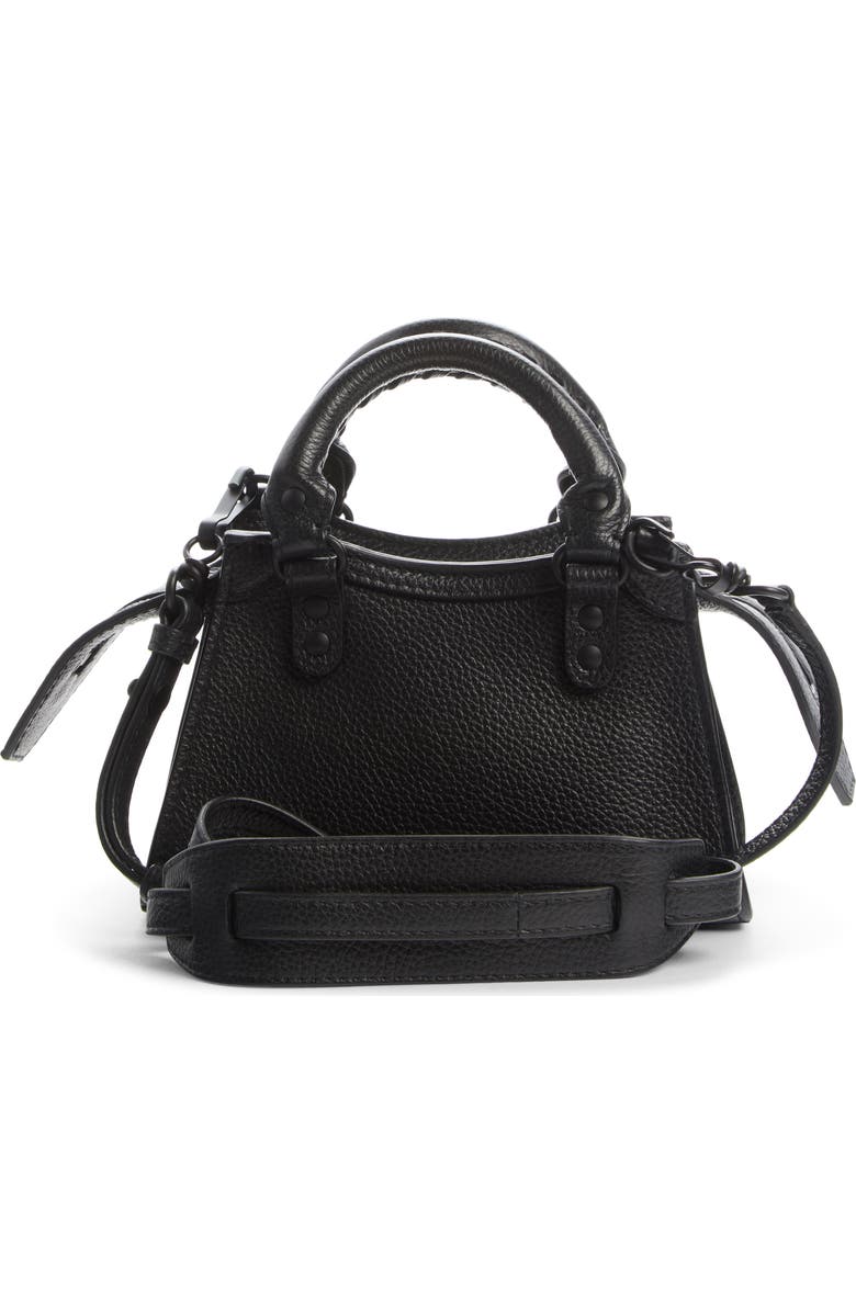Balenciaga Mini Neo Classic City Leather Top Handle Bag, Alternate, color,
