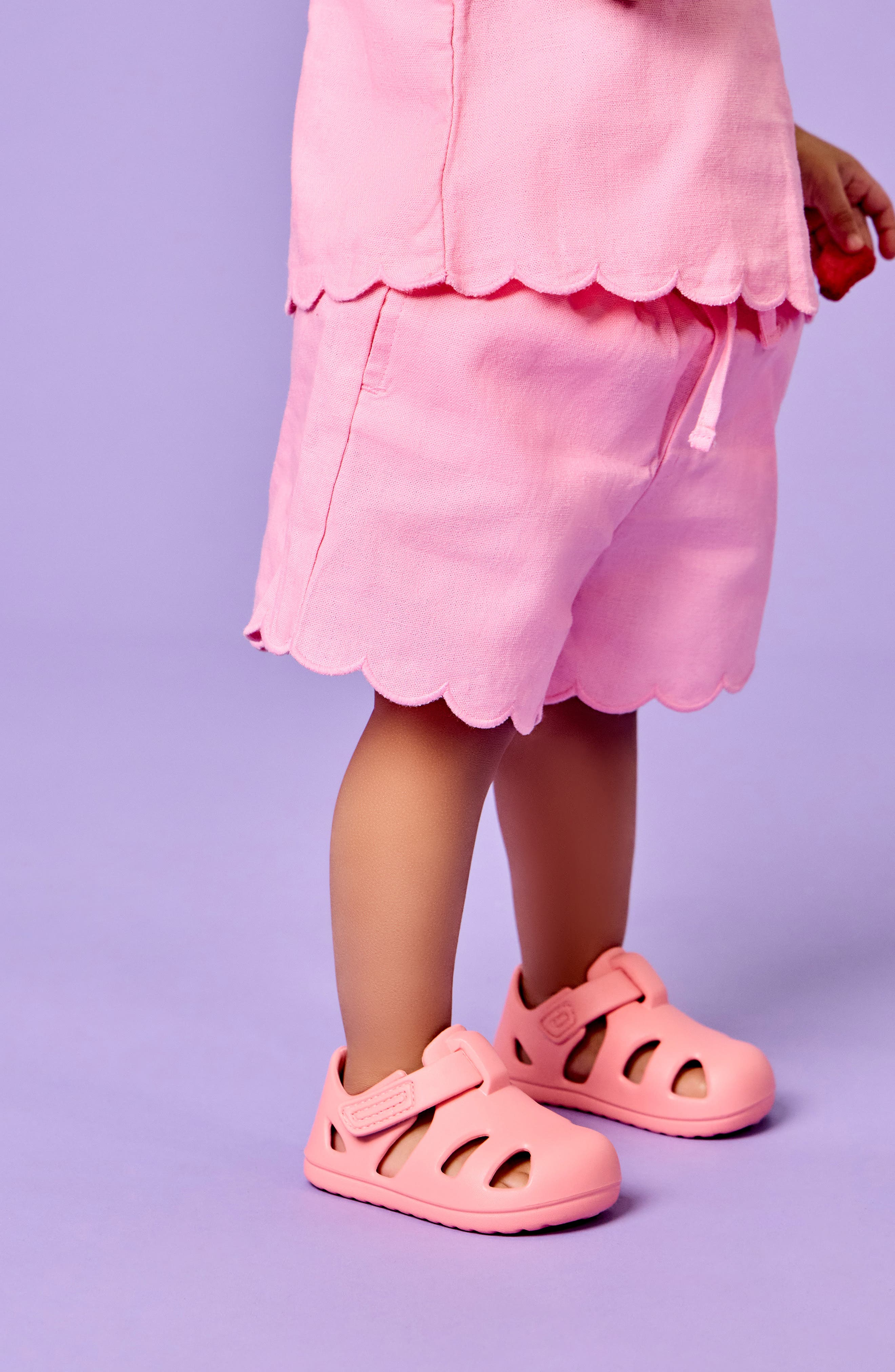 Ten Little Splash Water Friendly Sandal, Alternate, color, Pink Lemonade