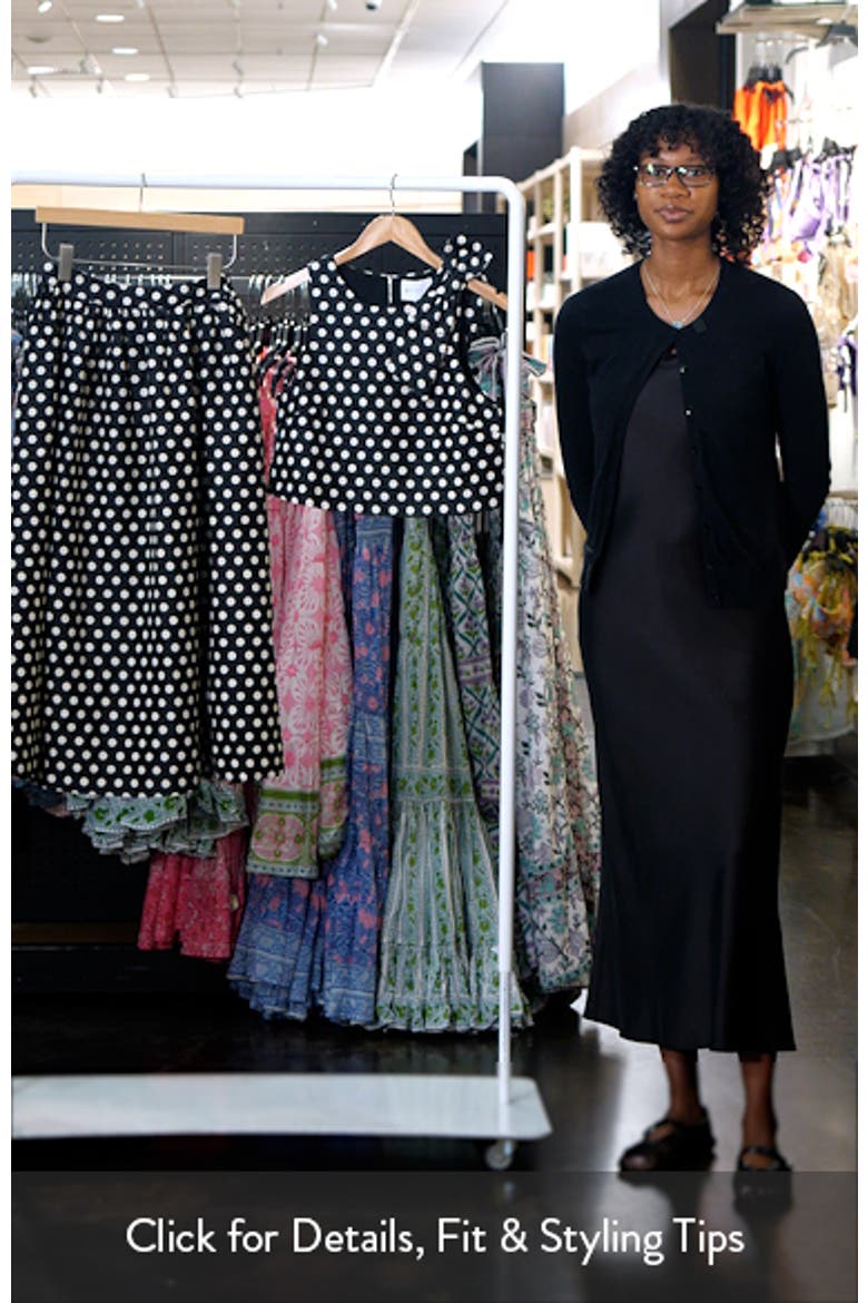 Rhea Polka Dot Sleeveless Top & Maxi Skirt video