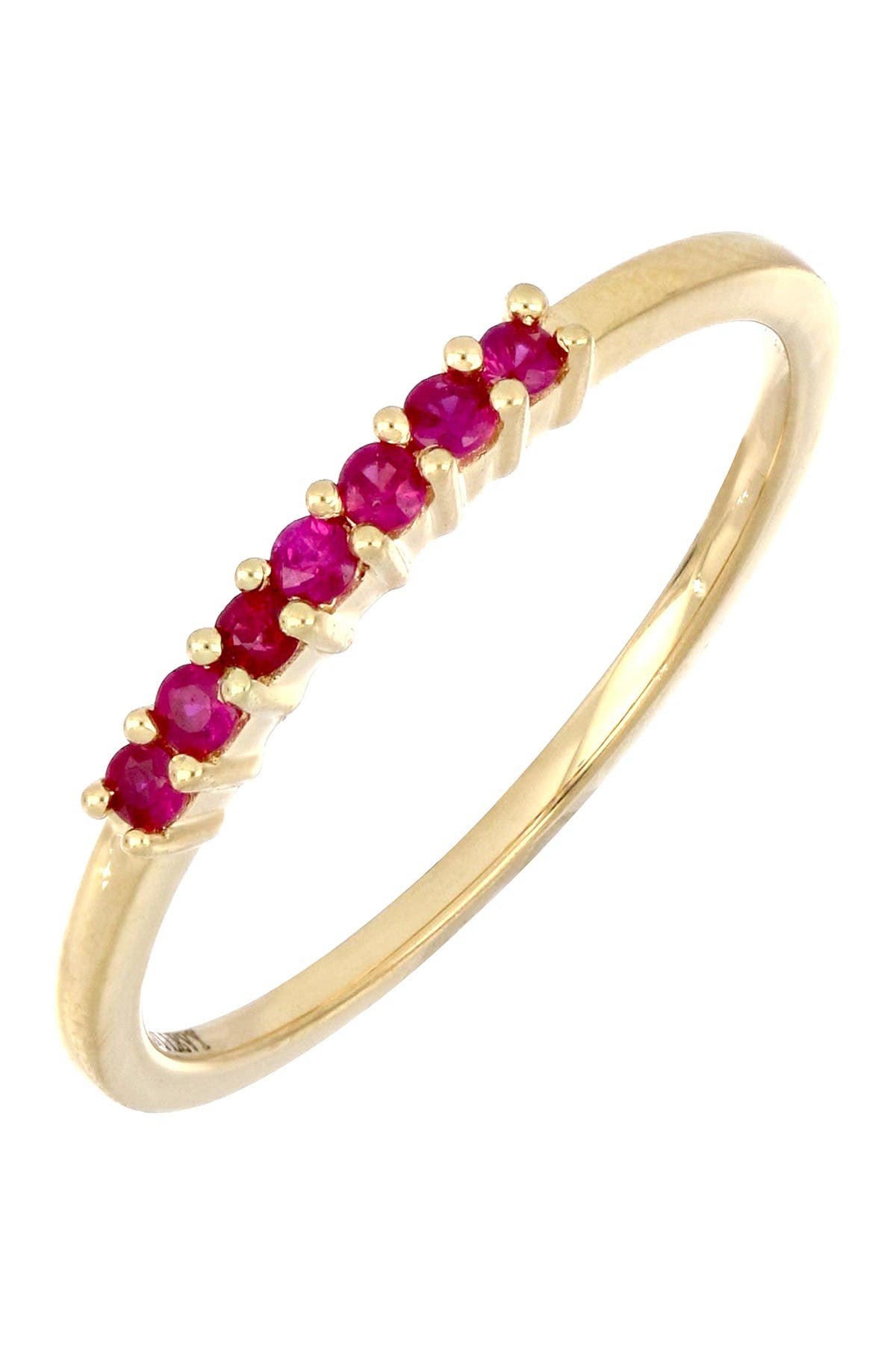 Bony Levy 18K Gold Ruby Stack Ring | Nordstromrack