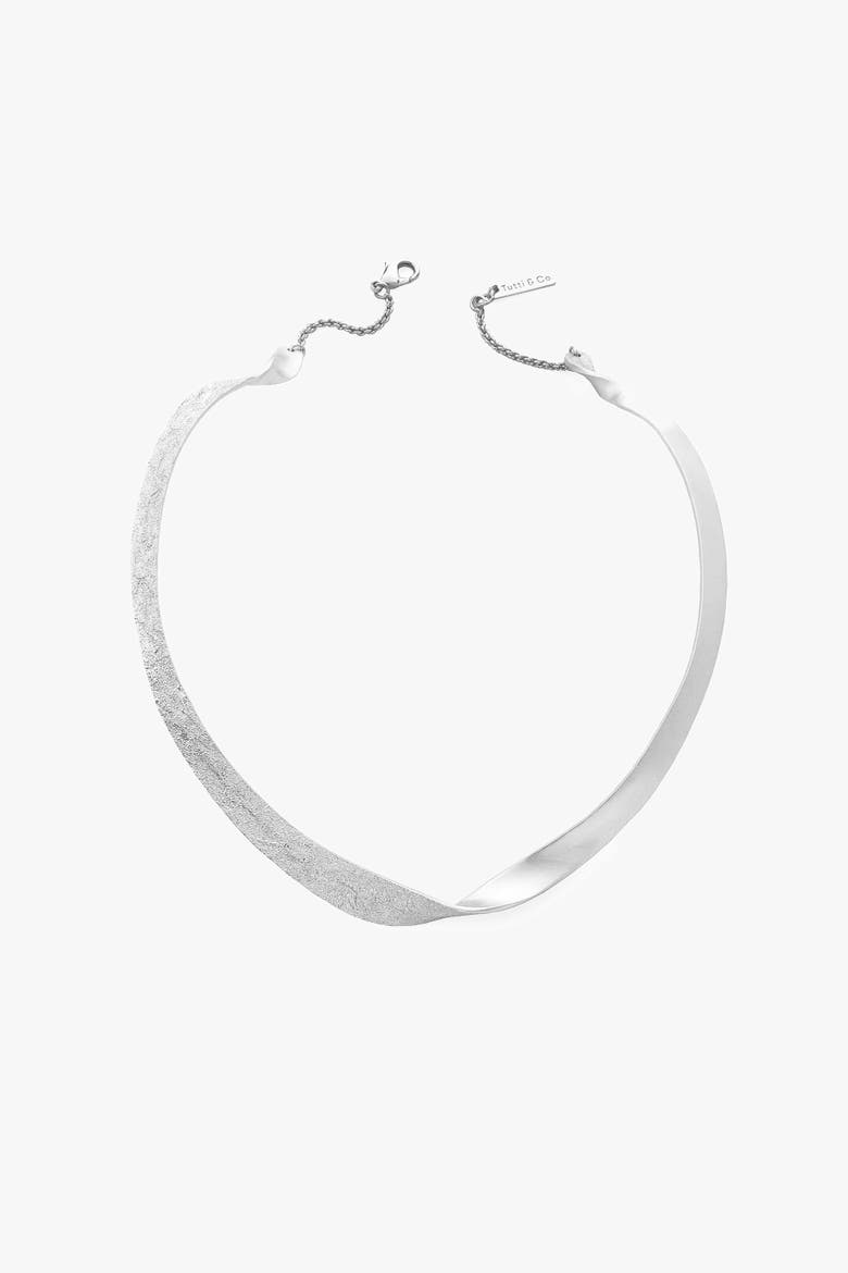 Praise Necklace, Main, color, Silver