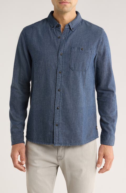 トップス RONHERMAN cashmere chambray  shirt Chambray Utility Shirt | Madison'