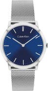 Calvin Klein Exceptional Mesh Strap Watch & Bracelet Gift Set
