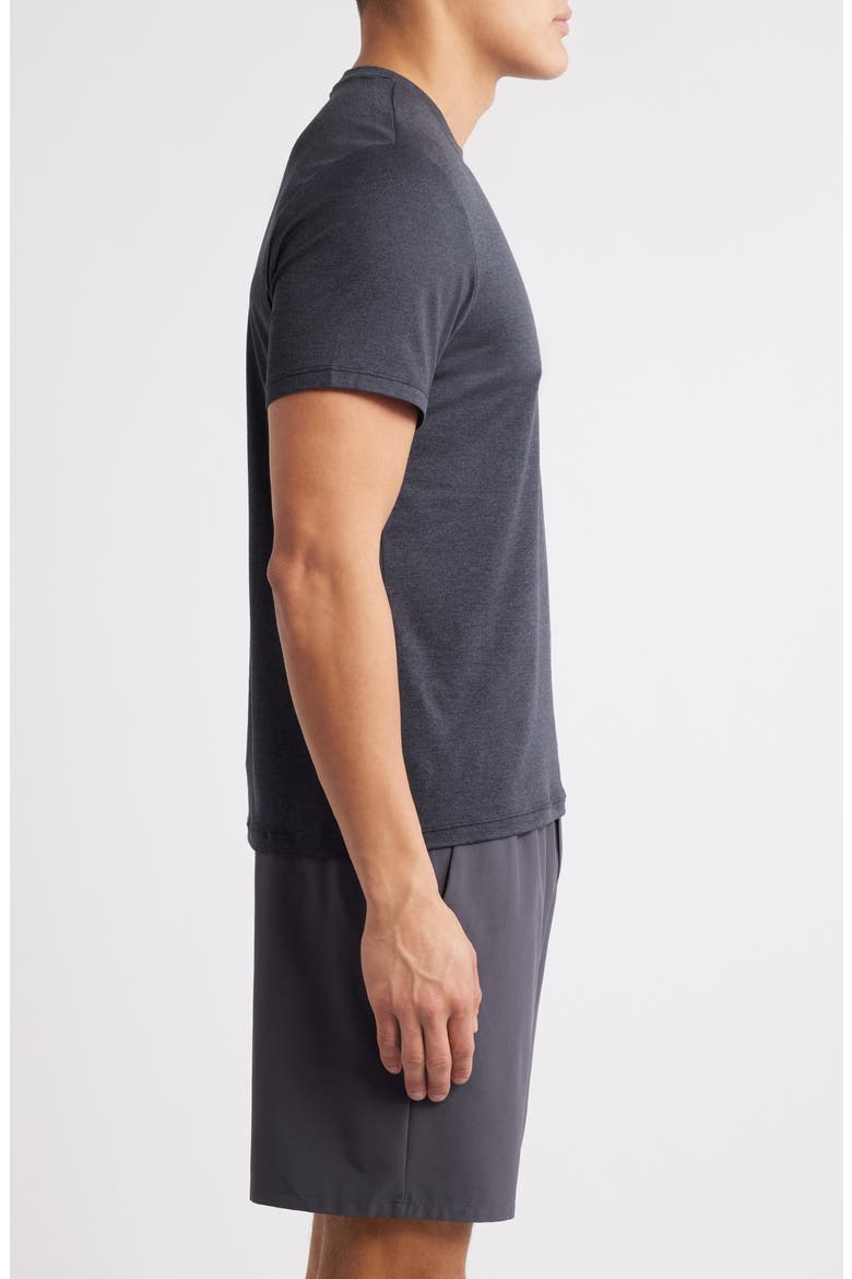 Dynamic Crewneck T-Shirt, Alternate, color, GREY DARK CHARCOAL HEATHER