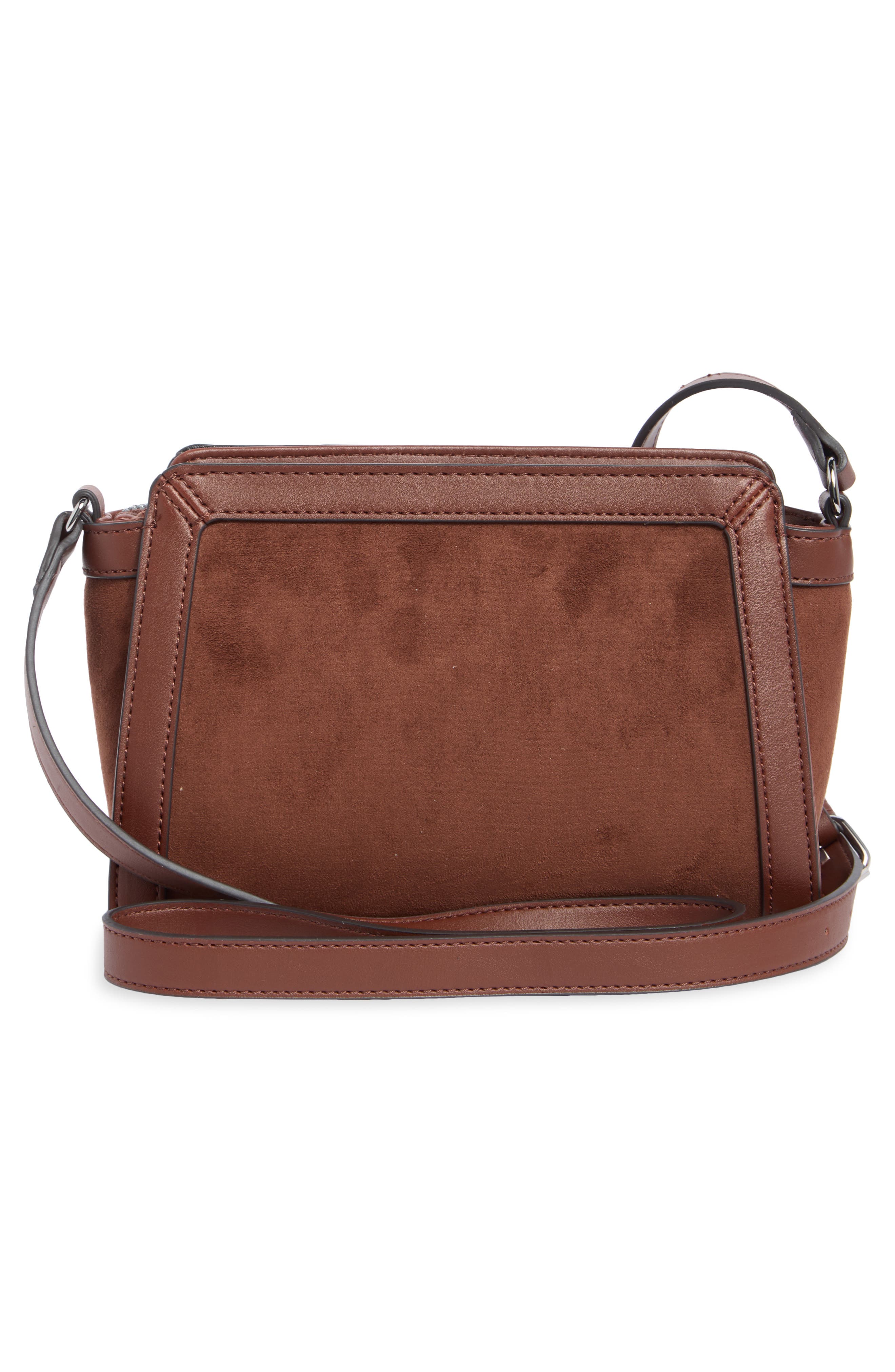 Aziel Crossbody Bag, Alternate, color, MAHOGANY