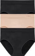 Le Mystère Assorted 3-Pack Seamless Briefs