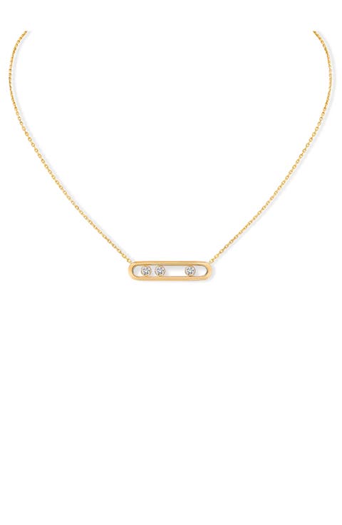 Move Classique Diamond Pendant Necklace